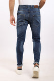 Buttoned Jeans With Front Ripped (1191) - White Rabbit