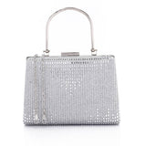 Prominent Clutch With Metal Handle (4989) - Mr Joe