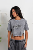Washed Chain T-Shirt - Mitcha Label