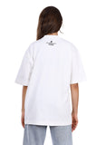 Comfy Round Neck T-Shirt  - White Rabbit