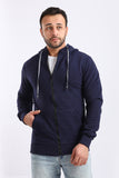 Ribbed Comfy Zip Through Hoodie (402) - White Rabbit