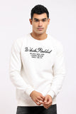 Braided Knitted Round Slip On Pullover (306) - White Rabbit