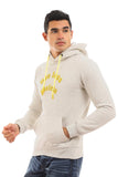 Inner Fleece Hoodie With Front Pocket (141) - White Rabbit