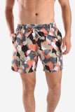 Side Pockets Self Patterned Shorts (1271) - White Rabbit