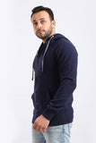 Ribbed Comfy Zip Through Hoodie (402) - White Rabbit