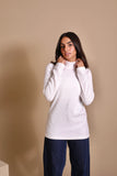 Rib knitwear Pullover (W637) - Just4Women