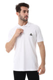 Regular Fit Pique Pattern Polo Shirt - White Rabbit