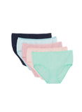 Panties Pack Of 5 - High Waist Cut  - Eve Chantelle