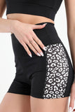 Side-Panel Leopard Printed Hot Shorts - Fit Freak