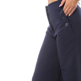 High Waist Classic Pants With Buttons - Merch