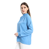 Simple Blouse With Tie At The Back - Merch