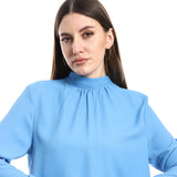 Simple Blouse With Tie At The Back - Merch