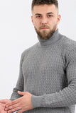 Turtle Neck Acrylic Pullover (1325) - White Rabbit