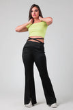 High Zipper Flow Pants - Armaia