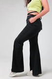 High Zipper Flow Pants - Armaia