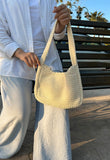 Italian Cotton Crochet Bag - Helio