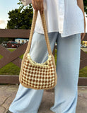 Italian Cotton Crochet Bag - Helio