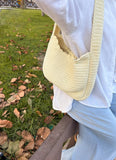 Italian Cotton Crochet Bag - Helio