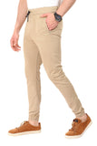 Gabardine Side Zipped Pockets Pants (1175) - White Rabbit