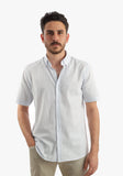 Linen Short Sleeves Shirt - New Horizon
