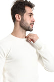 Round Neck Pullover (5025) - White Rabbit