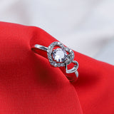 Soiree Zircon Ring  (10300)  - Fluffy