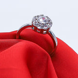 Soiree Zircon Ring   (11919) - Fluffy