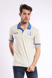 Bi-Tone Short Sleeves Polo Shirt - White Rabbit