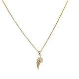 Feather Enchanting Look Necklace - Fluffy