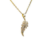 Feather Enchanting Look Necklace - Fluffy