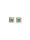 Square Chains Earrings - Fluffy