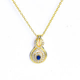 Stunning Shining Zircon Stones Necklace  - Fluffy