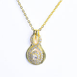 Stunning Shining Zircon Stones Necklace  - Fluffy