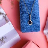 Glittering Zircon Stones Necklace - Fluffy