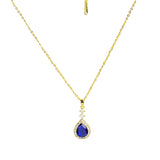 Glittering Zircon Stones Necklace - Fluffy