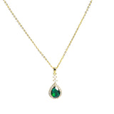 Glittering Zircon Stones Necklace - Fluffy