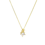 Distinctive Dazzling Zircon Stones Necklace - Fluffy