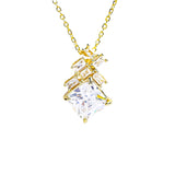 Distinctive Dazzling Zircon Stones Necklace - Fluffy