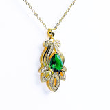 Feminine Adorned Bright Zircon Necklace - Fluffy