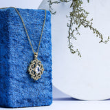 Luxury With Sparkling Zircon Necklace - Fluffy