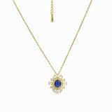 Delicate Gleaming Zircon Stones Necklace - Fluffy