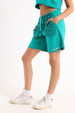 High Rise Sweat Shorts (36275) - Fit Freak