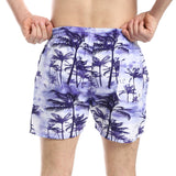 Palm Tree Pattern Swim Shorts (264) - Pavone