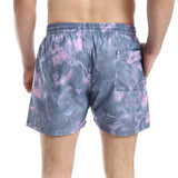 Tie-Dye Pattern Elastic Waist Swim Shorts (272) - Pavone