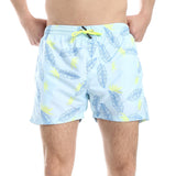 Self Pattern Slash Pockets Swim Shorts (279) - Pavone