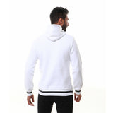 Hooded Neck With Drawstring Hoodie (104) - White Rabbit