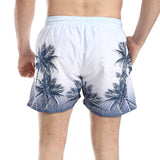 Palm Tree Pattern Regular Fit Swim Shorts (281) - Pavone