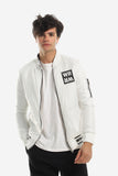 Waterproof With Mandarin Jacket (1408) - White Rabbit