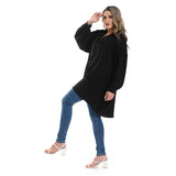 Collar Plain Long Sleeves Tunic (2996) - Mr Joe