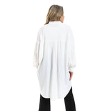 Collar Plain Long Sleeves Tunic (2996) - Mr Joe